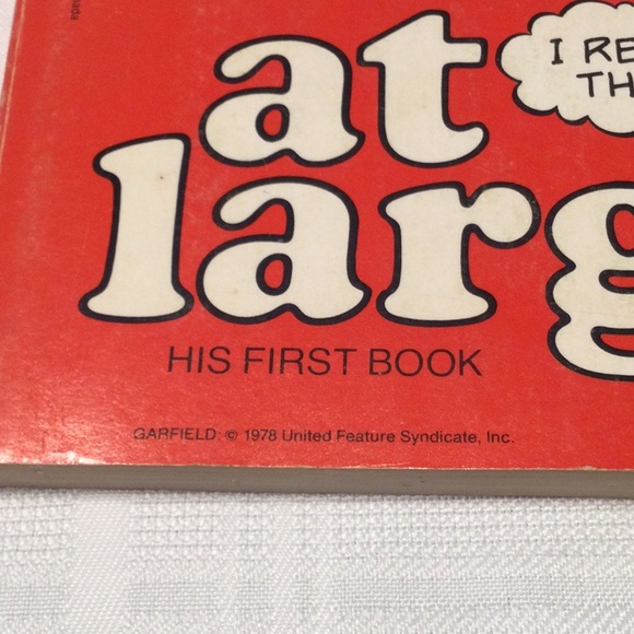 Garfield at large His First Book by Jim Davis 1978 - Picture 2 of 5